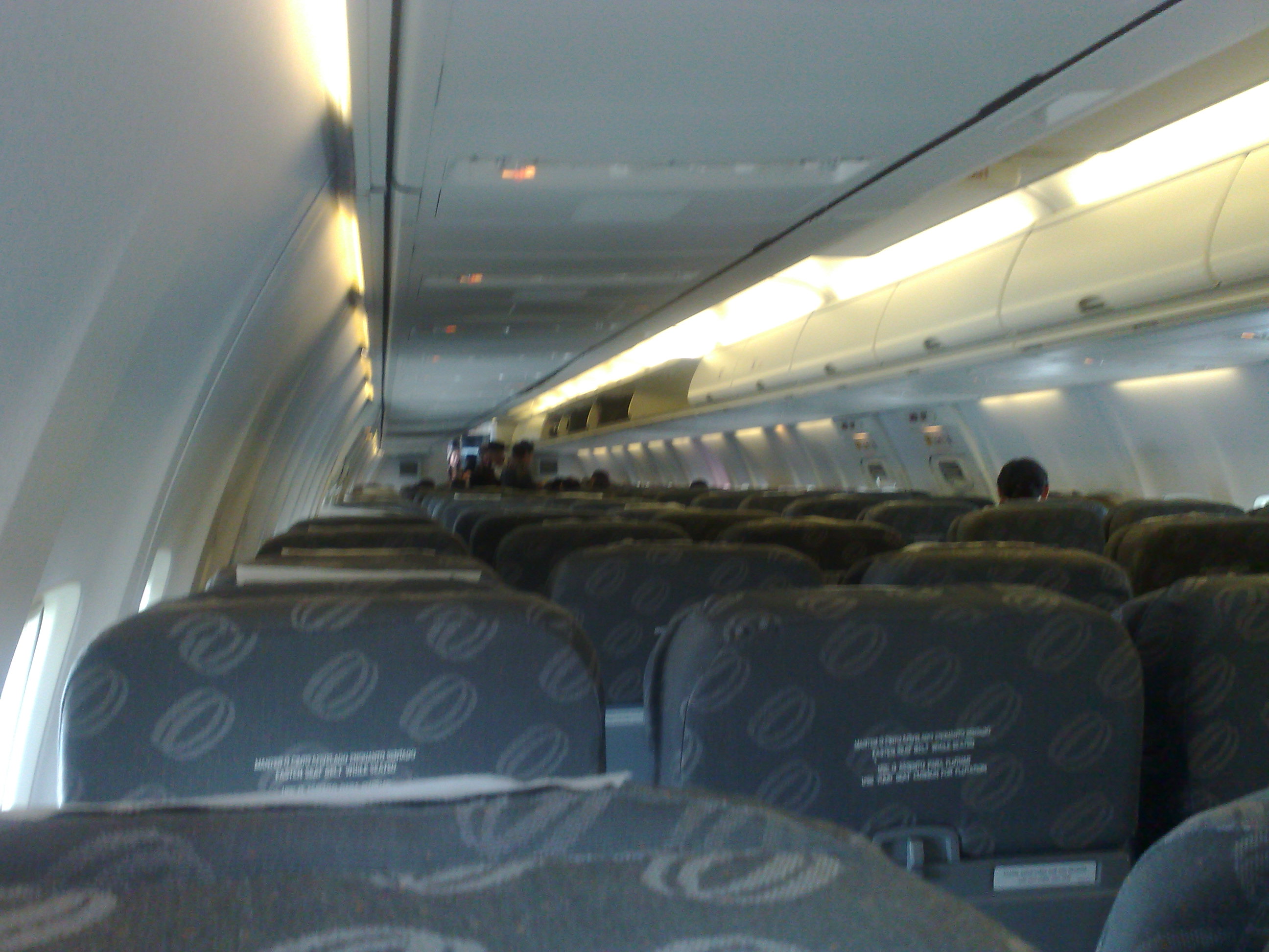 Inside Gol’s Airbus A319, to São Paulo