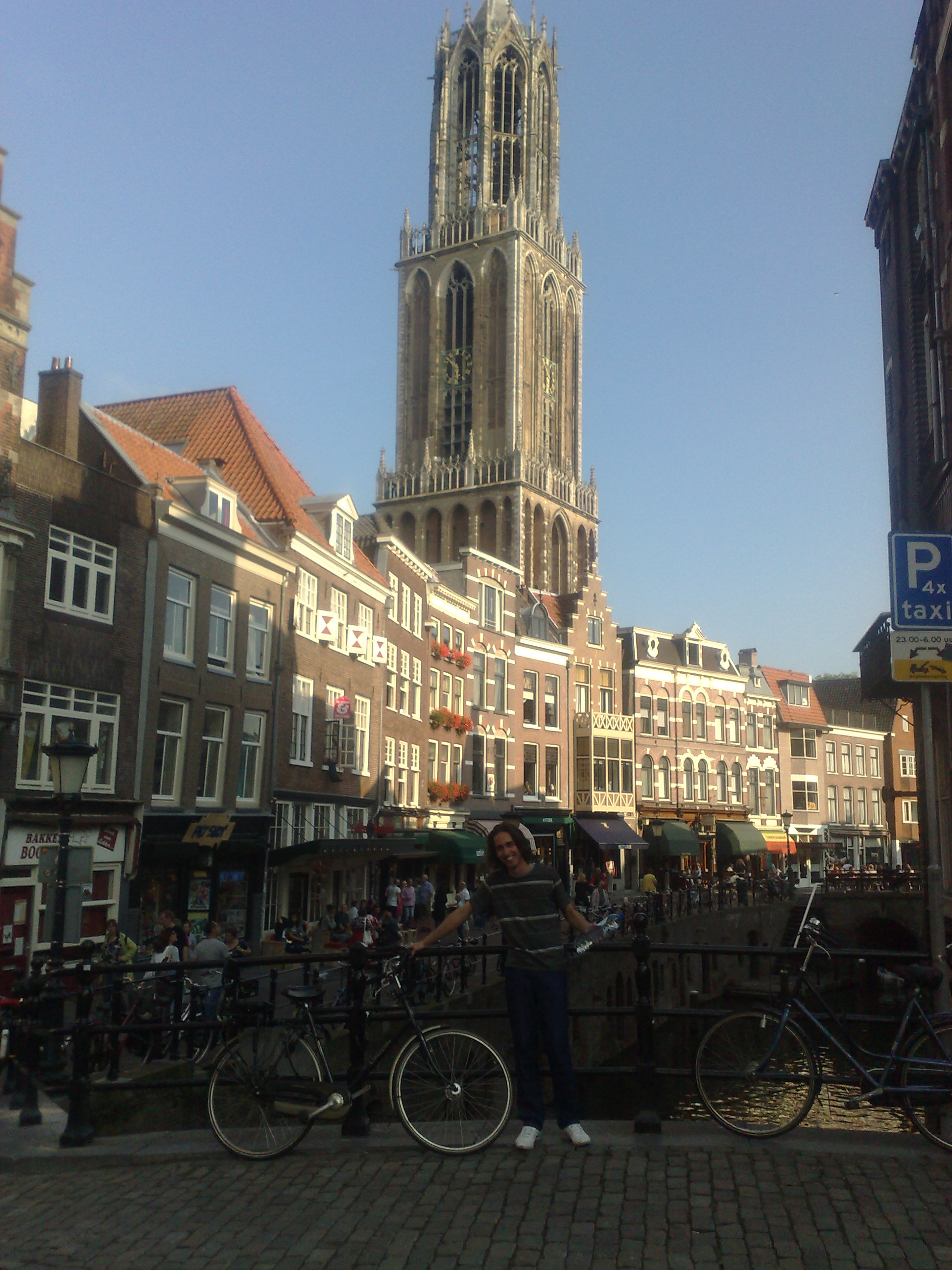 The bike, the town, the Dom tower…